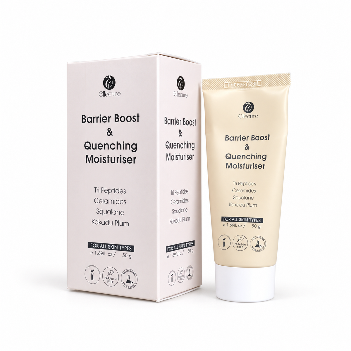 Ellecure Barrier Boost & Quenching Moisturiser – 50 g
